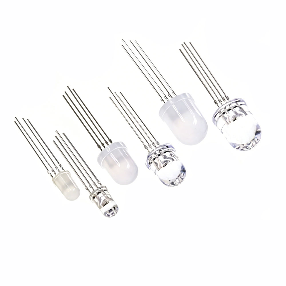 Diy Electronics News - Diodi LED RGB 5mm 8mm 10mm