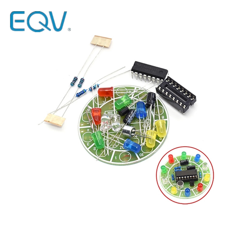 Diy Electronics News - CD4017 kit luce LED rotante con