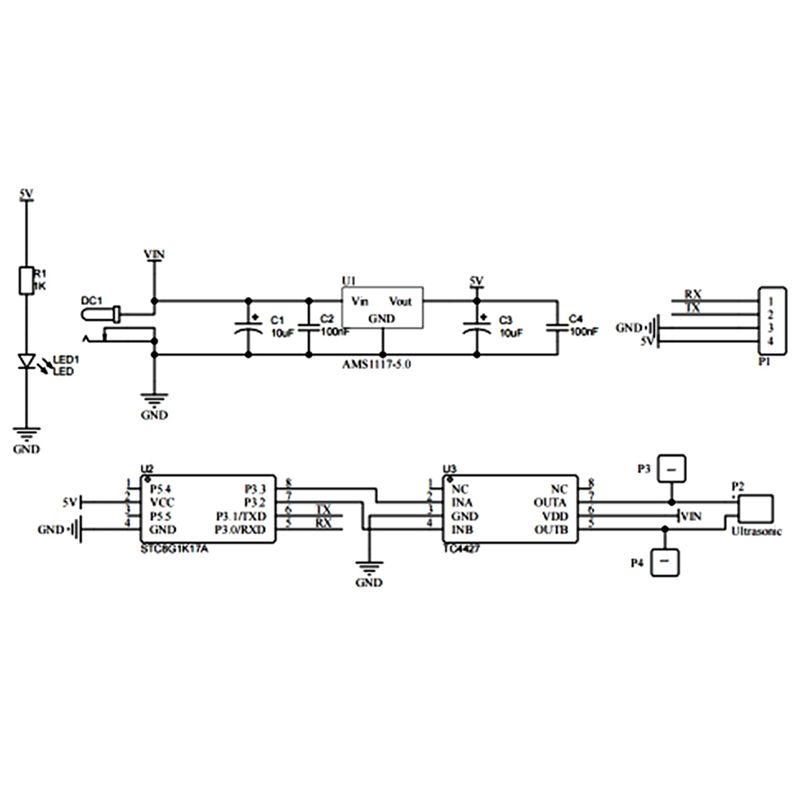 Diy Electronics Project Kit - Kit Elettronico Acustico a Sospensione Ultrasonica