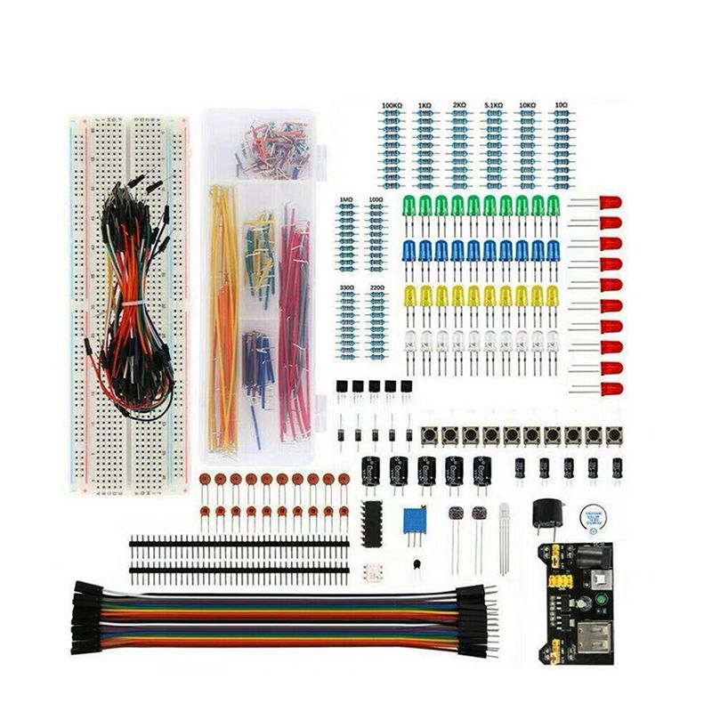 Diy Electronic Components - Kit di Avvio Progetti Fai-da-te T23C