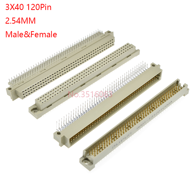Male Female Header Pin - 1 pz din 41612 connettore 3