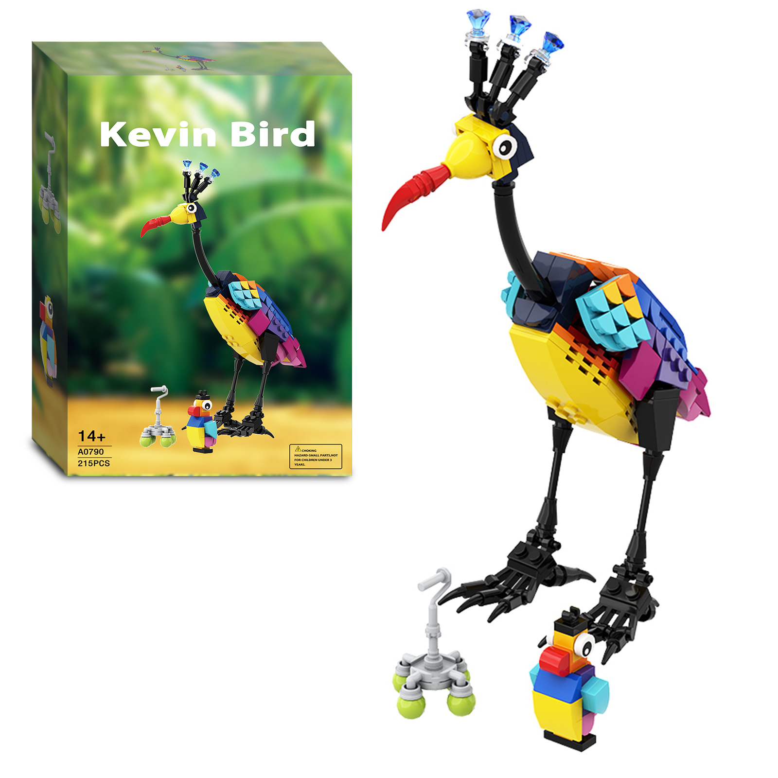 Diy Electronics For Adults - Kevin Bird Building Blocks Set Giocattolo
