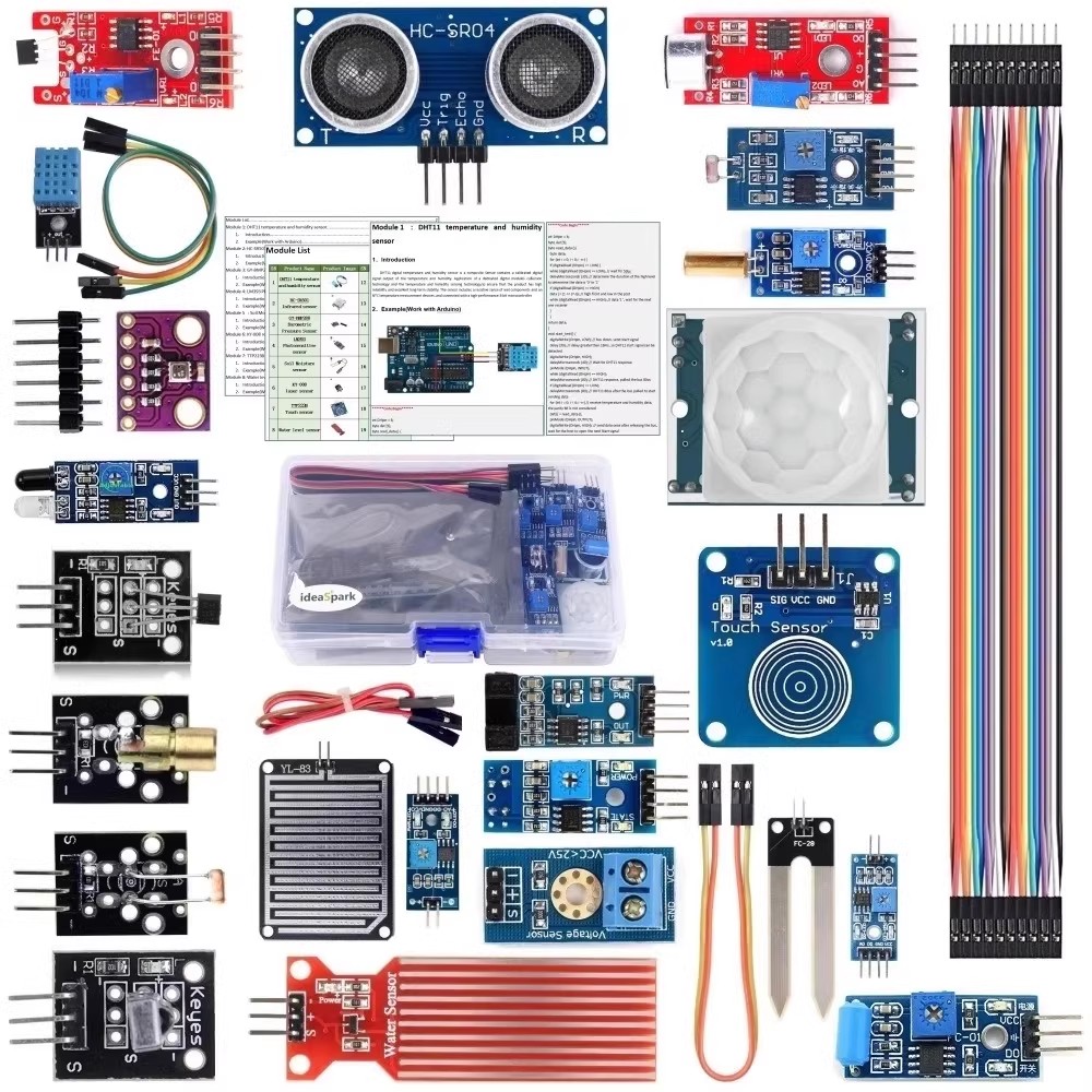 Arduino Uno Starter Kit - Kit sensore 22 in 1 Kit