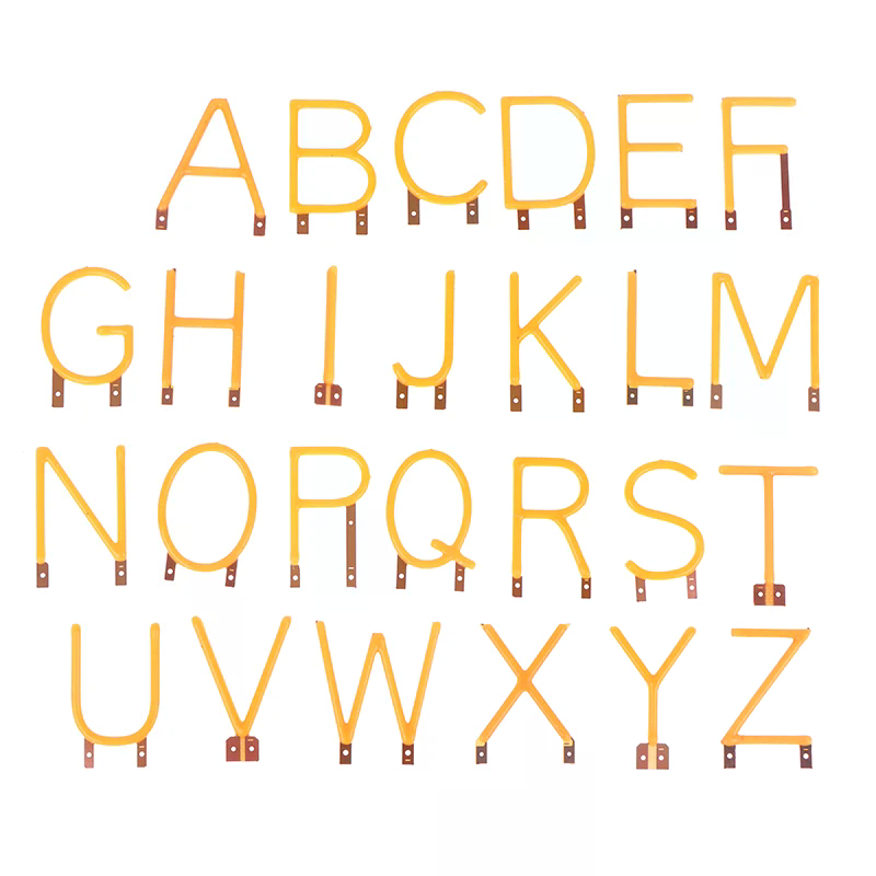 Diy Electronics News - Filamento lettera inglese Filamento LED COB
