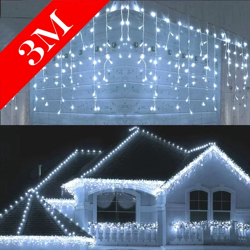 Diy Electronics News - Luci natalizie Decorazione esterna Droop Lampada