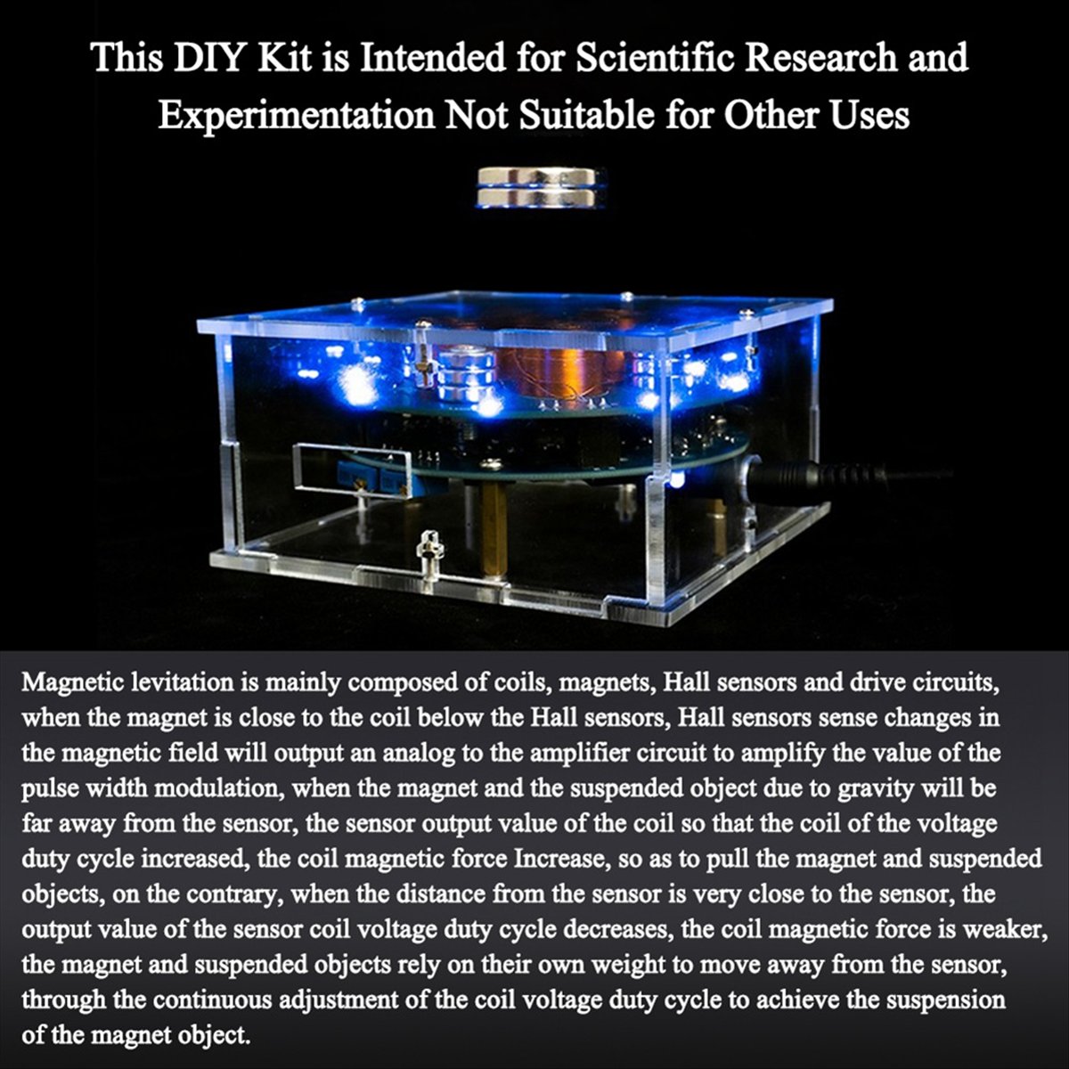 Diy Electronics Project Kit - AB53 Kit di levitazione magnetica fai-da-te