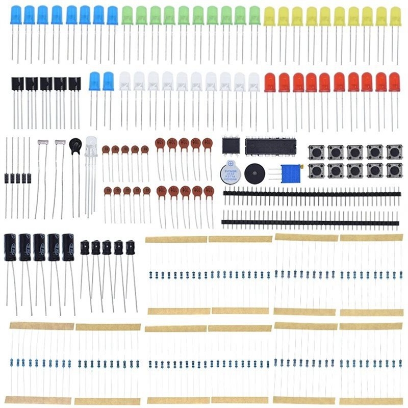 Diy Electronic Components - B04B-Componenti Elettronici Fai-da-Te per Arduino UNO