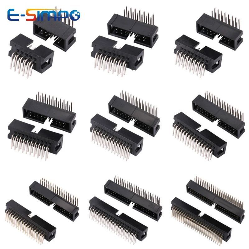 Male Female Header Pin - 10 pz DC3 2.54mm DIP RA