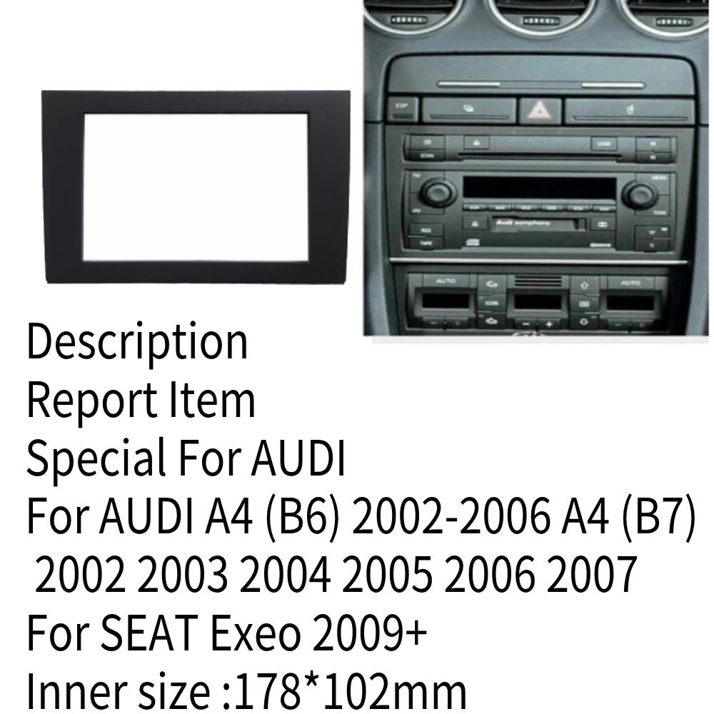 Diy Electronics Radio - Doppio Din autoradio Fascia per AUDI