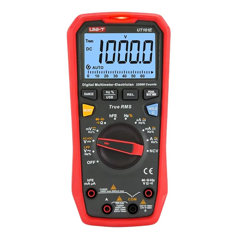 Multimeter Digital - Multimetro Digitale Professionale UT161E 1000V 22000