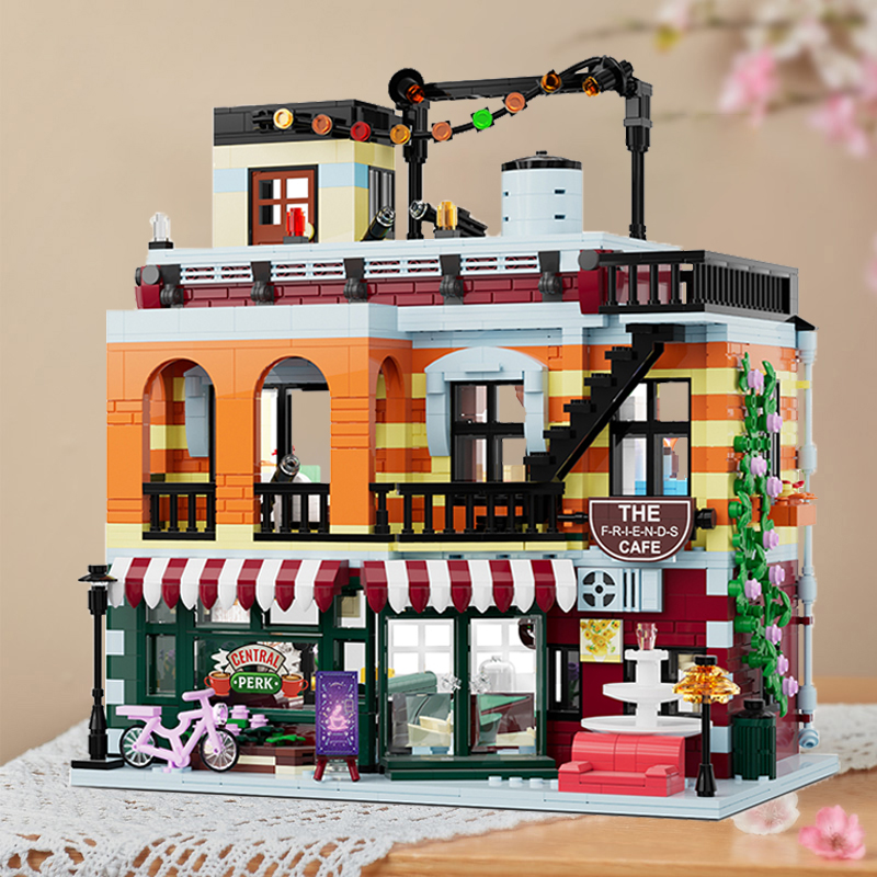 Diy Electronics For Adults - Creativo Mini Città MOC Central Perk