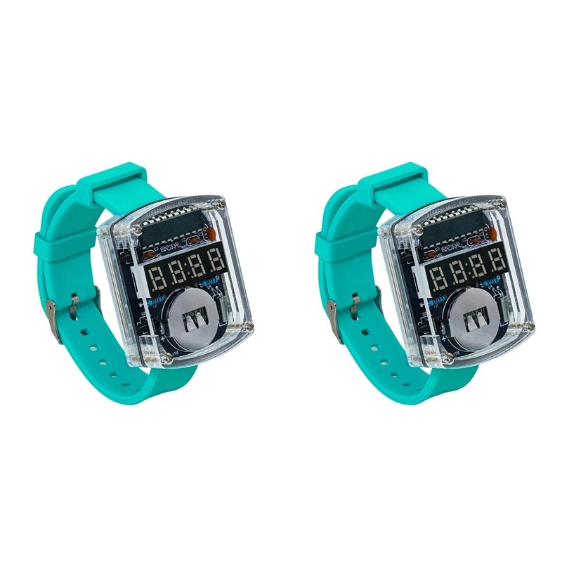 Diy Electronics Project Kit - Kit Elettronico Fai-da-te 2X per Orologio
