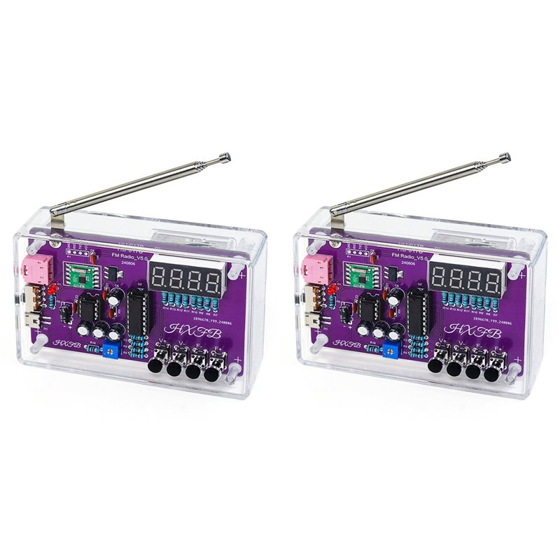 Diy Electronics Project Kit - B49C 2X Nuovo Kit Radio FM