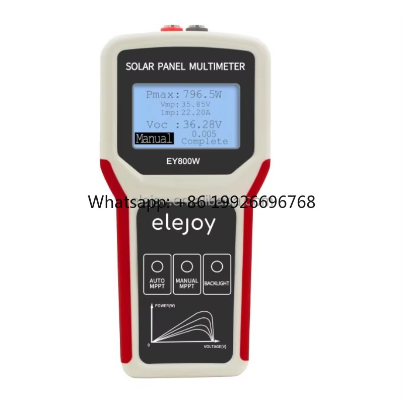 Multimeter Digital - EY800W Multimetro LCD MPPT per Pannelli