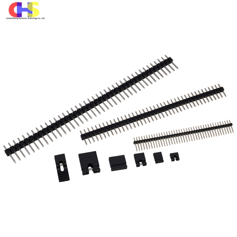 Male Female Header Pin - 10-100pcs 1.27mm 2.0mm 2.54mm 5.08mm Jumper
