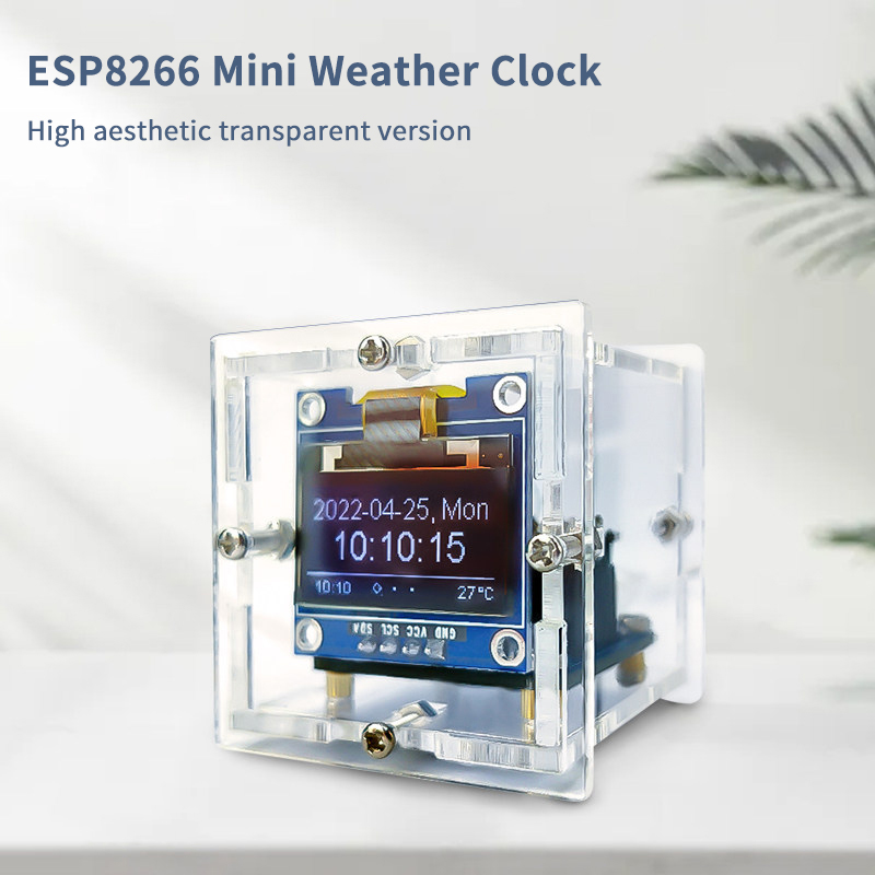 Kit Orologio Meteo Mini ESP826 - Diy Electronics Project Kit recensione e prezzo