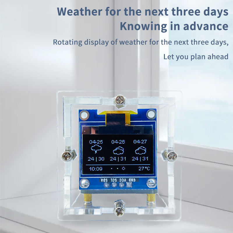 Kit Orologio Meteo Mini ESP826 - Diy Electronics Project Kit recensione e prezzo