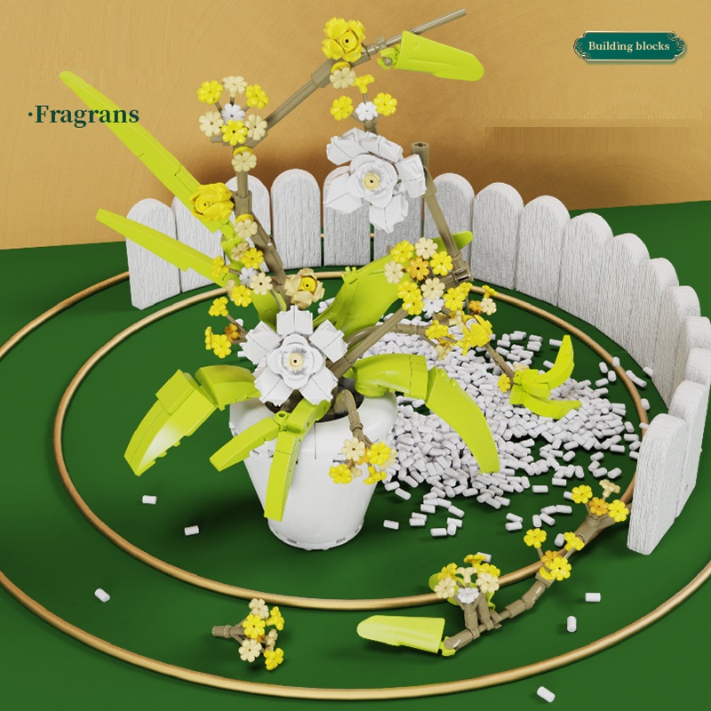 Building Block Fiore Orchidea  - Diy Electronics For Adults recensione e prezzo