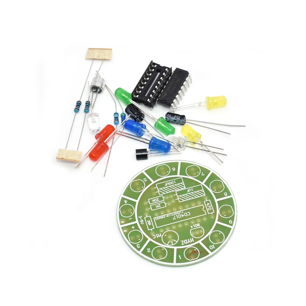 CD4017 kit luce LED rotante co - Diy Electronics News recensione e prezzo
