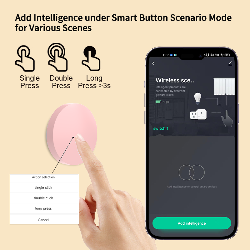 Pulsante Wireless Intelligente - Diy Electronics Button recensione e prezzo