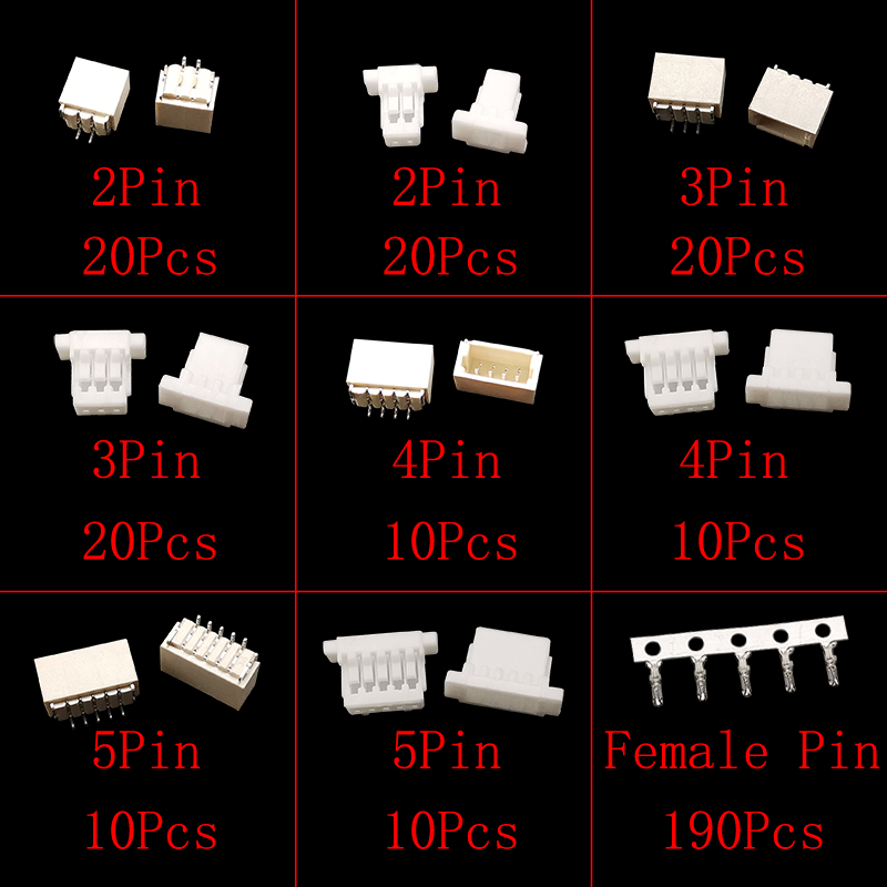 60 set/scatola JST SH 1.0mm Te - Male Female Header Pin recensione e prezzo