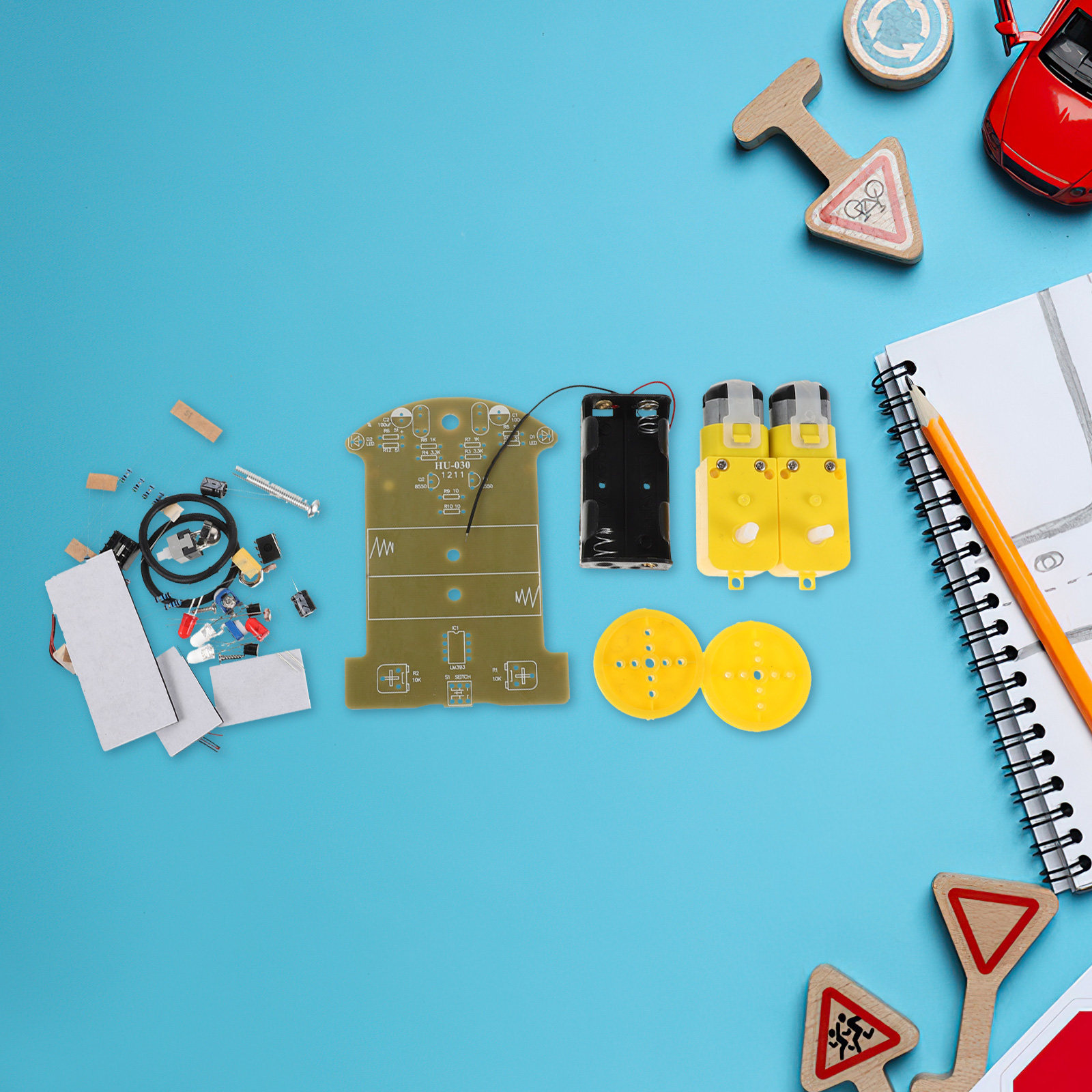 Kit Auto Robotica STEM 1Set, A - Diy Electronics Project Kit recensione e prezzo