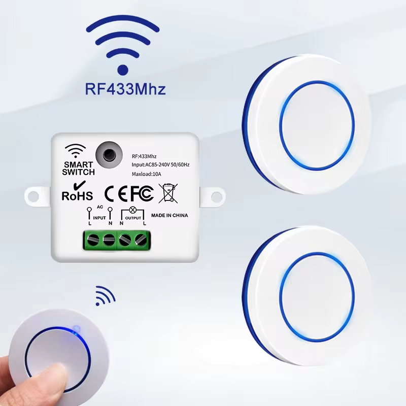 RF 433 MHz Interruttore della  - Diy Electronics Button recensione e prezzo