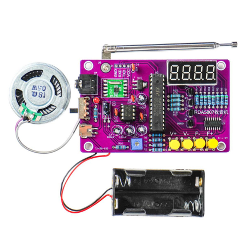 Kit Radio FM Fai-da-Te 87-108M - Diy Electronics Project Kit recensione e prezzo