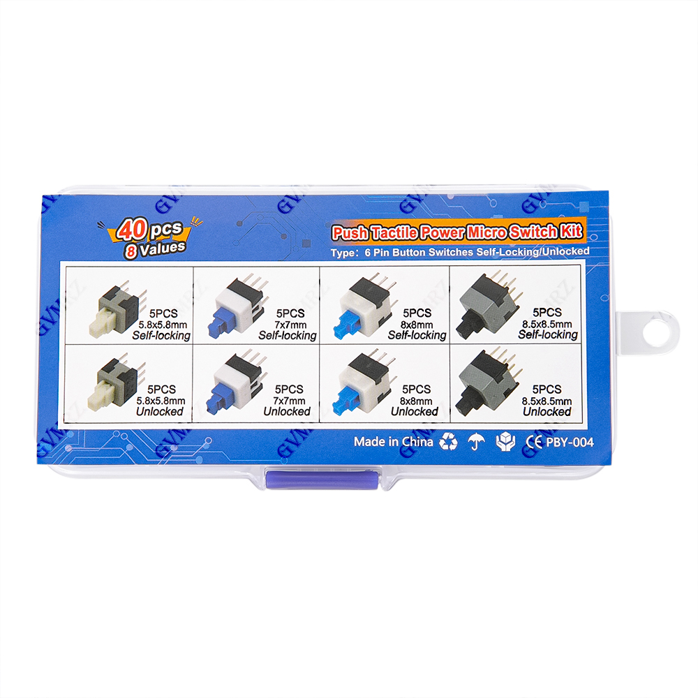 Kit di 40 Microinterruttori Ta - Diy Electronics Project Kit recensione e prezzo