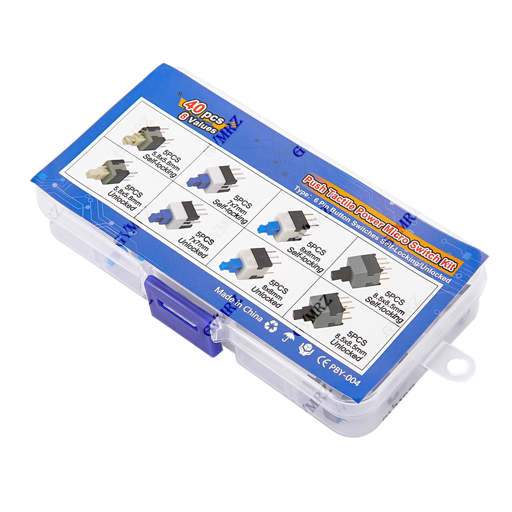 Kit di 40 Microinterruttori Ta - Diy Electronics Project Kit recensione e prezzo