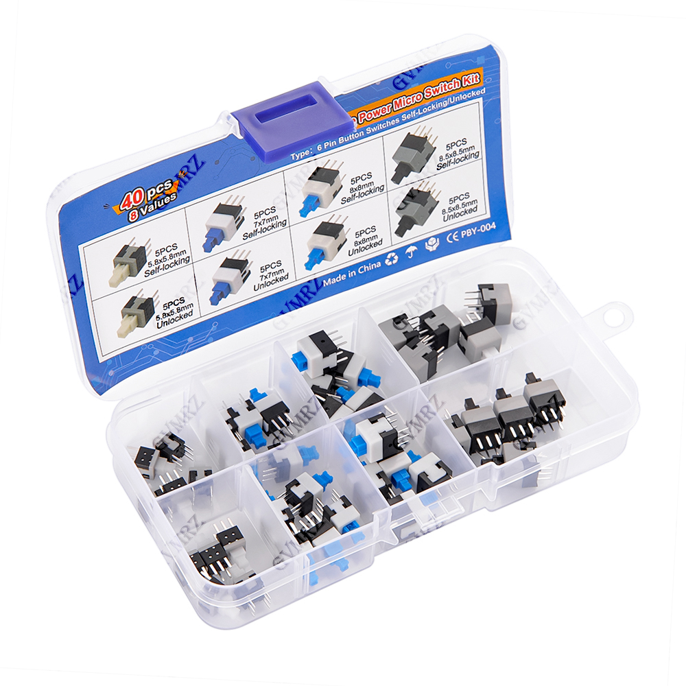 Kit di 40 Microinterruttori Ta - Diy Electronics Project Kit recensione e prezzo