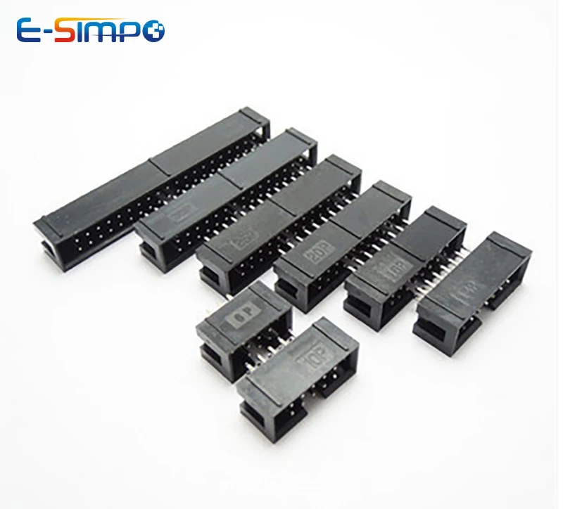 10 pz DC3 2.54mm DIP RA Ad Ang - Male Female Header Pin recensione e prezzo