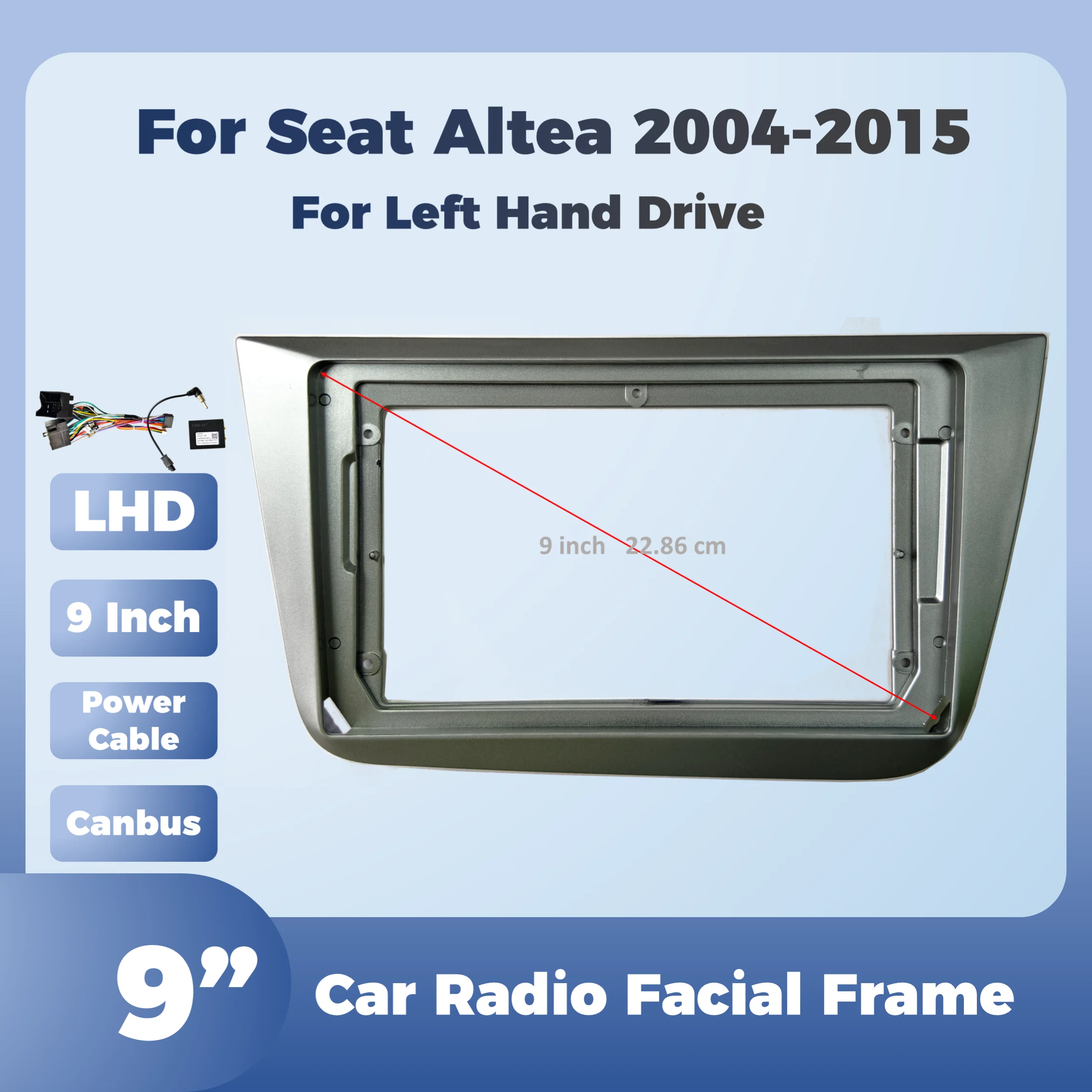 Fascia per autoradio con telai - Diy Electronics Radio recensione e prezzo