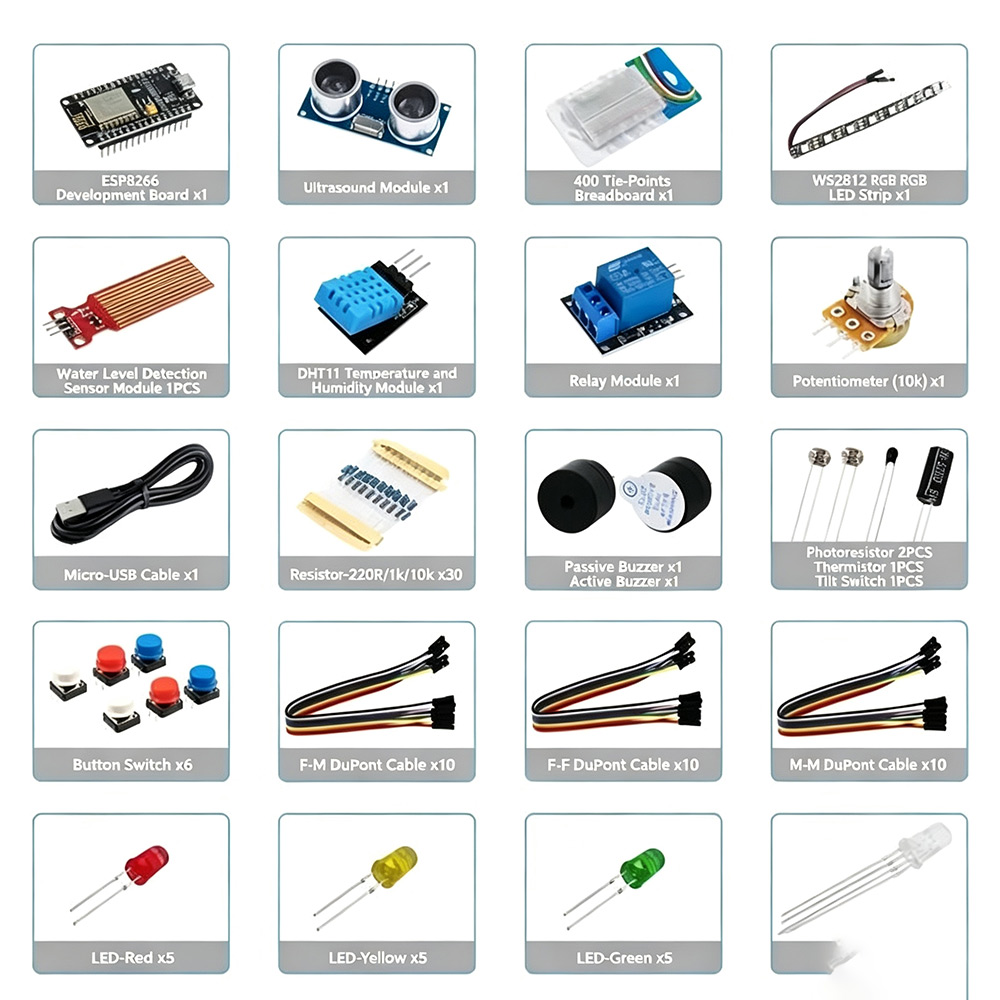 Kit di Sviluppo WiFi ESP8266 p - Arduino Uno Starter Kit recensione e prezzo