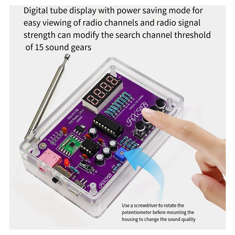 B49C 2X Nuovo Kit Radio FM Ele - Diy Electronics Project Kit recensione e prezzo
