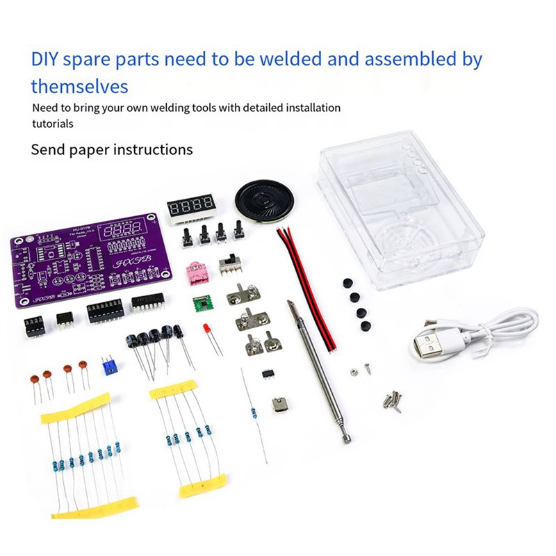 B49C 2X Nuovo Kit Radio FM Ele - Diy Electronics Project Kit recensione e prezzo