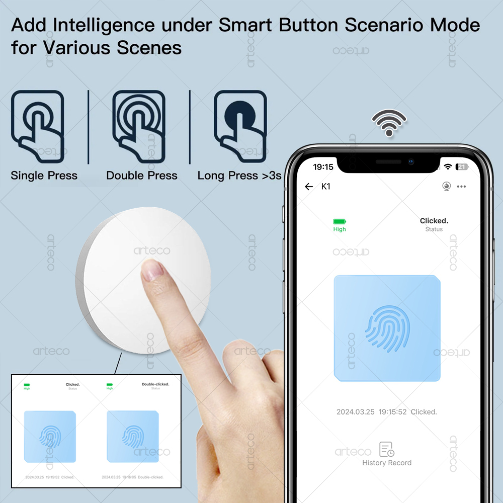 Interruttore a pulsante Zigbee - Diy Electronics Button recensione e prezzo