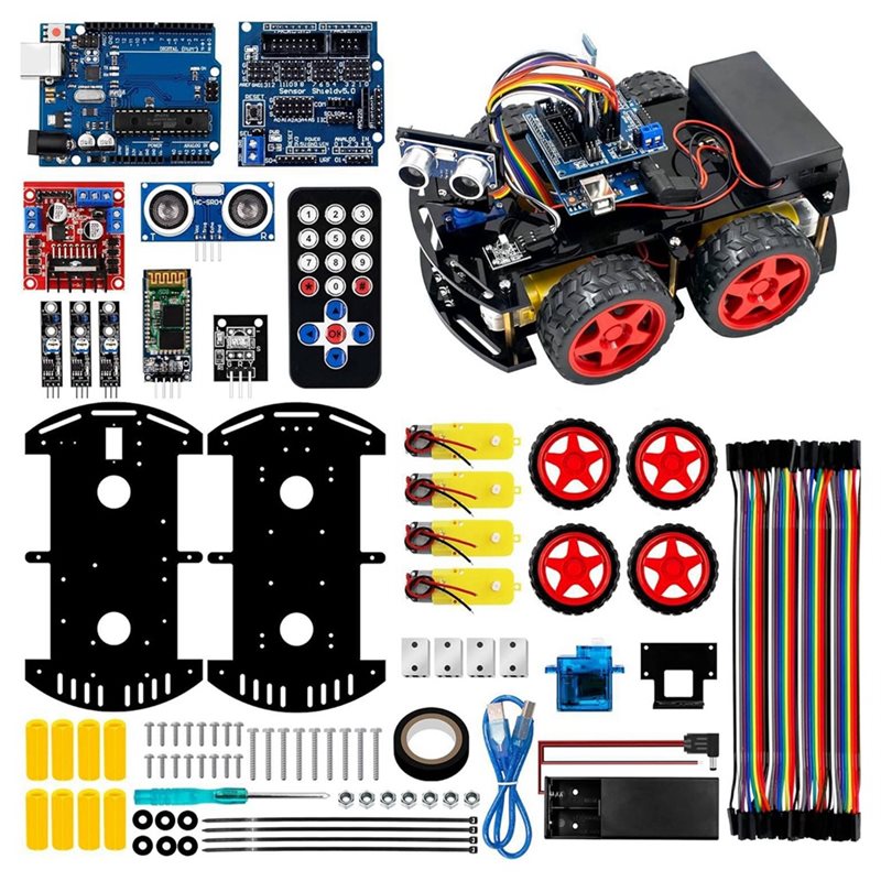 Kit Auto Robot Intelligente WO - Arduino Uno Starter Kit recensione e prezzo