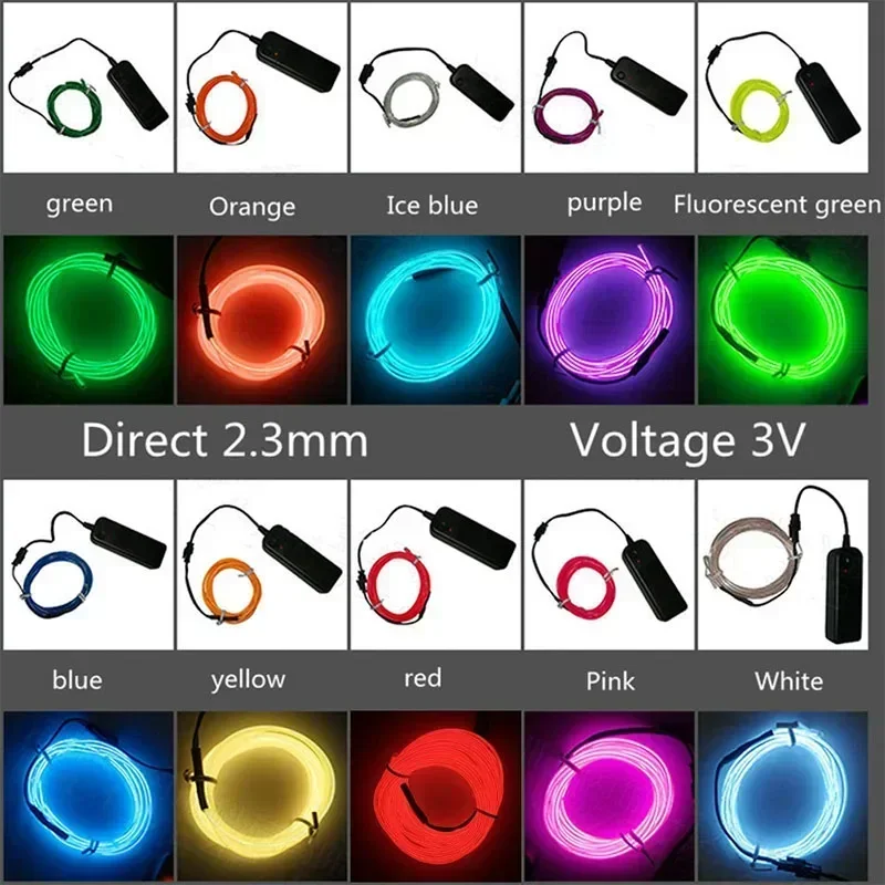 1M/3M/5M Flessibile Luce Al Ne - Diy Electronics News recensione e prezzo